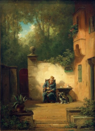 Bebedor de café de Willy Moralt